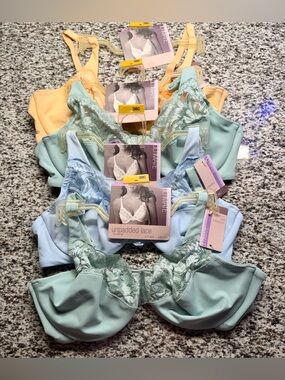 Bundle Gilligan & O’Malley Bras - Size 38C & 36C - New with Tags